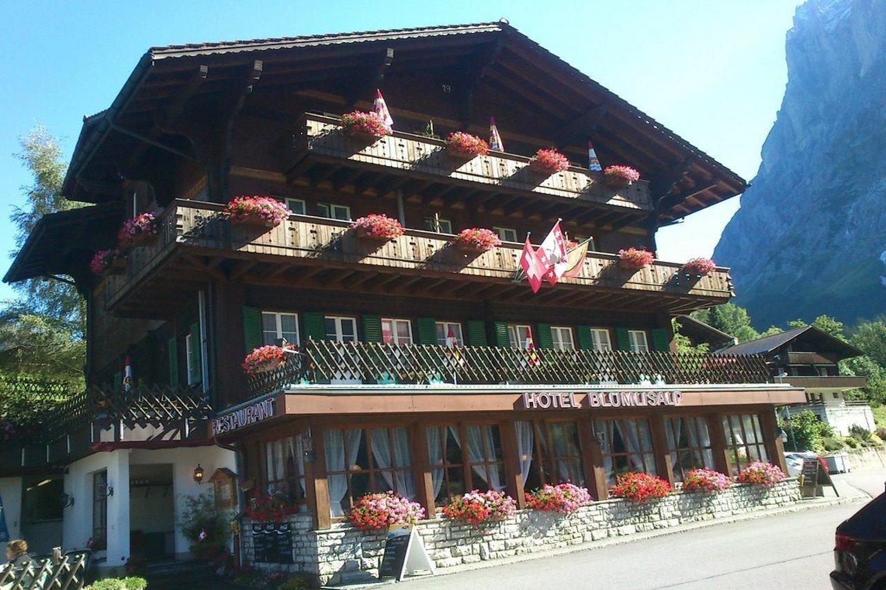 Bluemlisalp Hotel Kandersteg Eksteriør billede